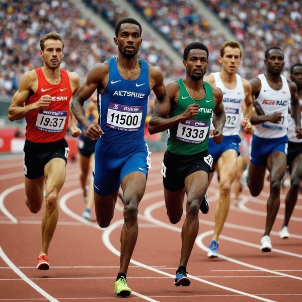 Comment ajuster la stratégie de course pour un 1500 mètres en athlétisme?