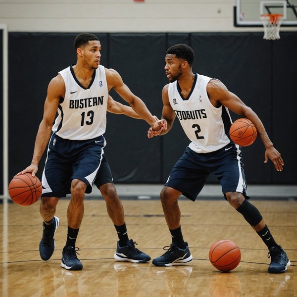 Quels sont les avantages du travail en binôme pour améliorer la cohésion d'équipe au basket ?